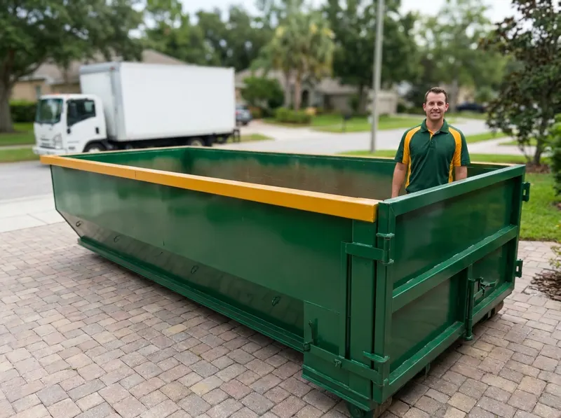 Residential Cleanout Dumpsters in tampa, FL